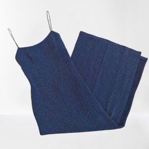 Vintage Dark Blue/Violet Dress